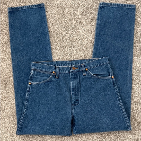 Wrangler Cowboy Cut straight leg original fit jeans 34 x 34 13mwz - Picture 5 of 8